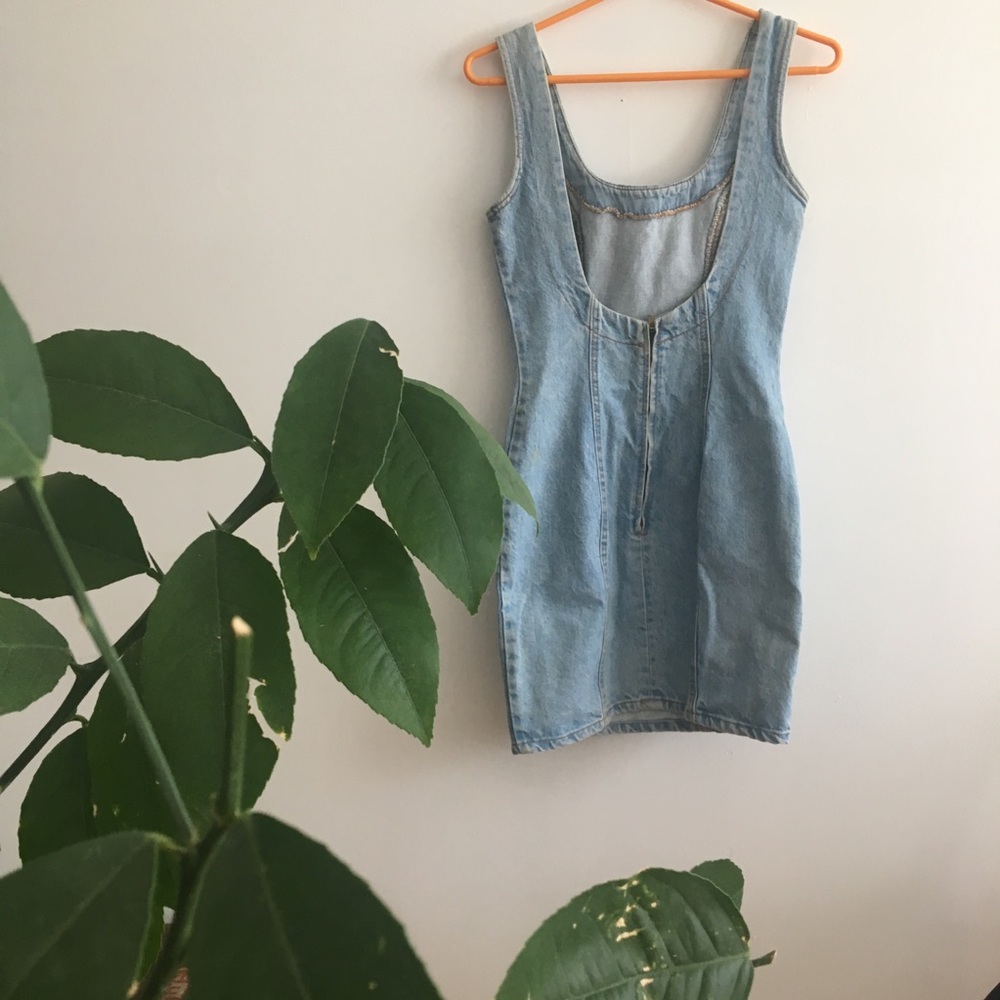 Denim Mini Dress